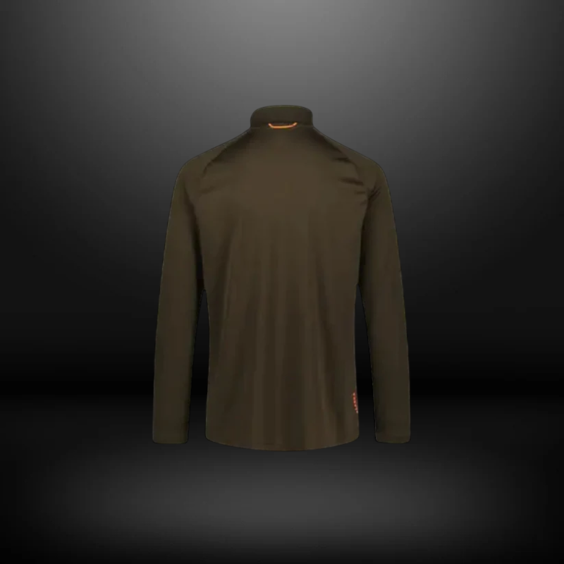 Alaska Cool Dry Ms Half–Zip Braun