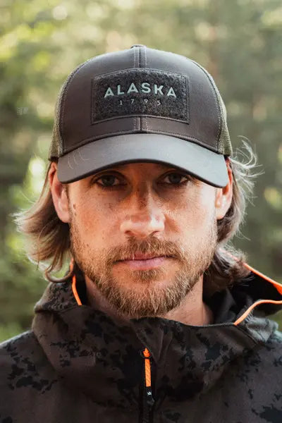 Alaska Trucker Cap Braun / Olive
