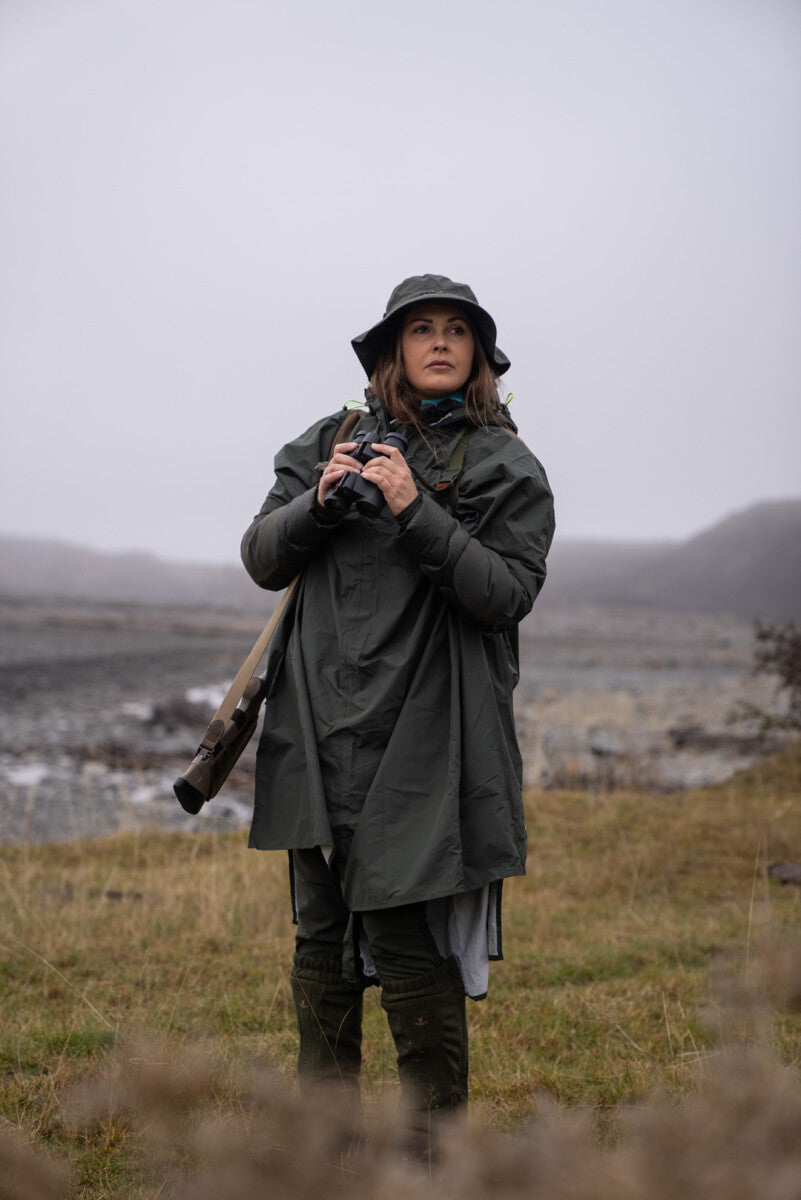 Zotta Forest Poncho Forest Green