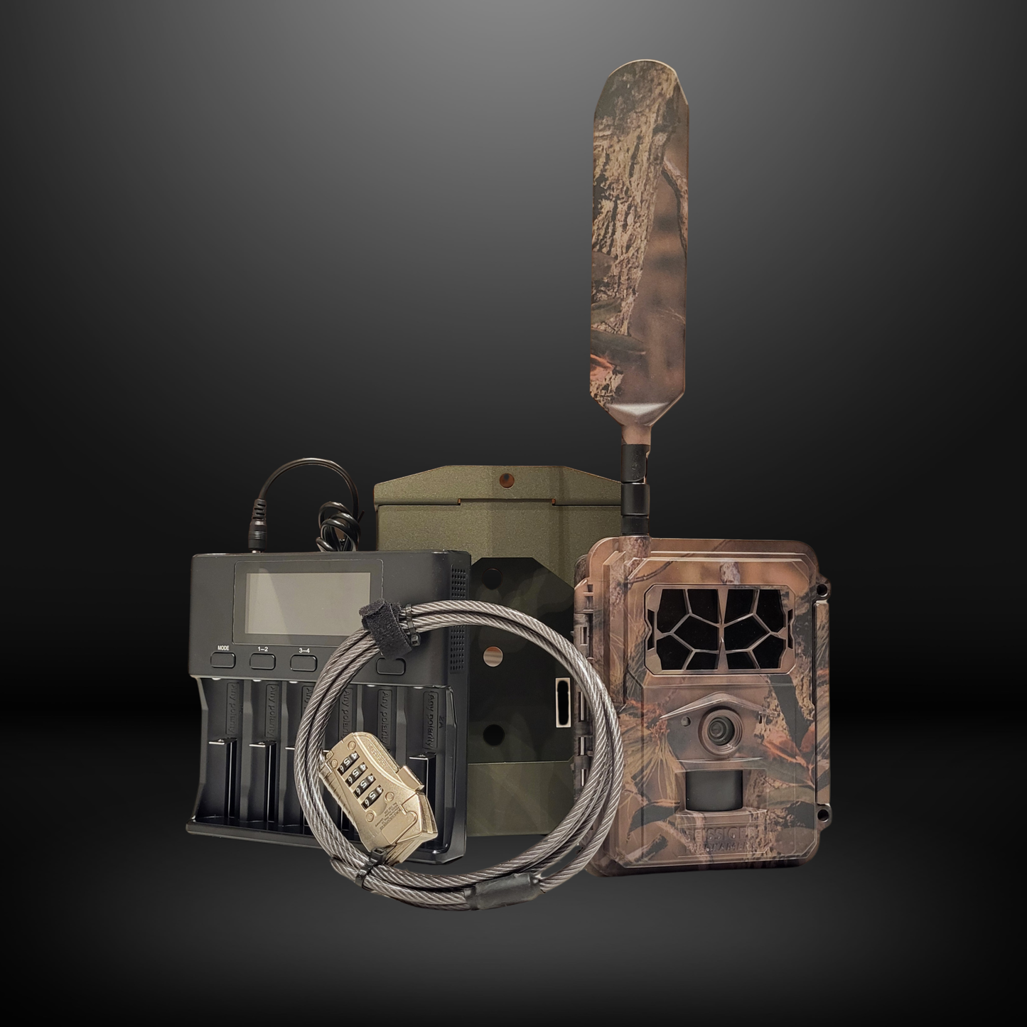 Kit caméra de chasse Pro - SEISSIGER Pro-Cam LTE - Kit complet professionnel