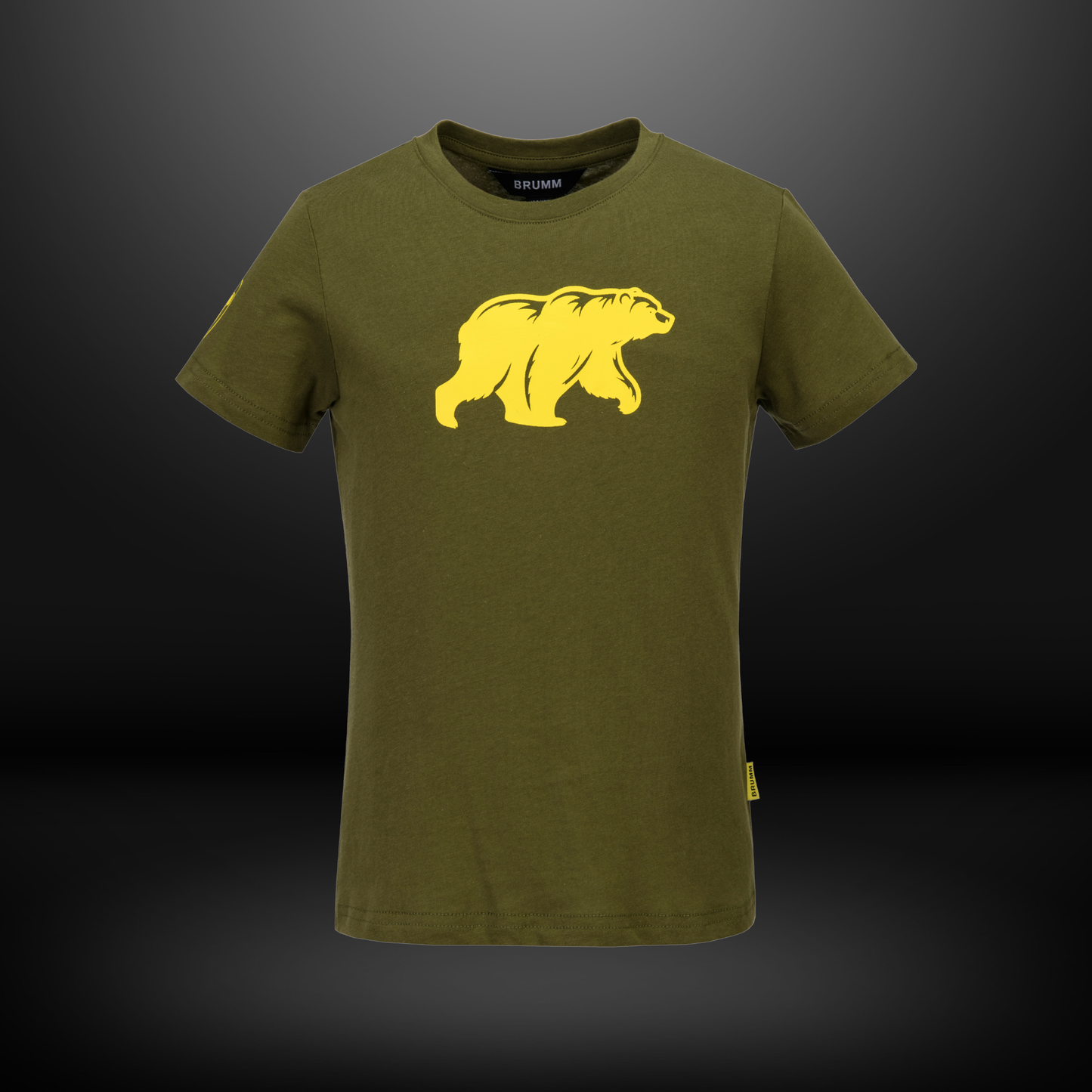 BRUMM Bear Shirt Olive Youngster Kind