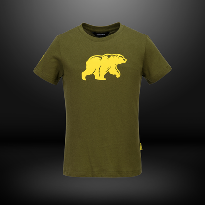 BRUMM Bear Shirt Olive Youngster Kind