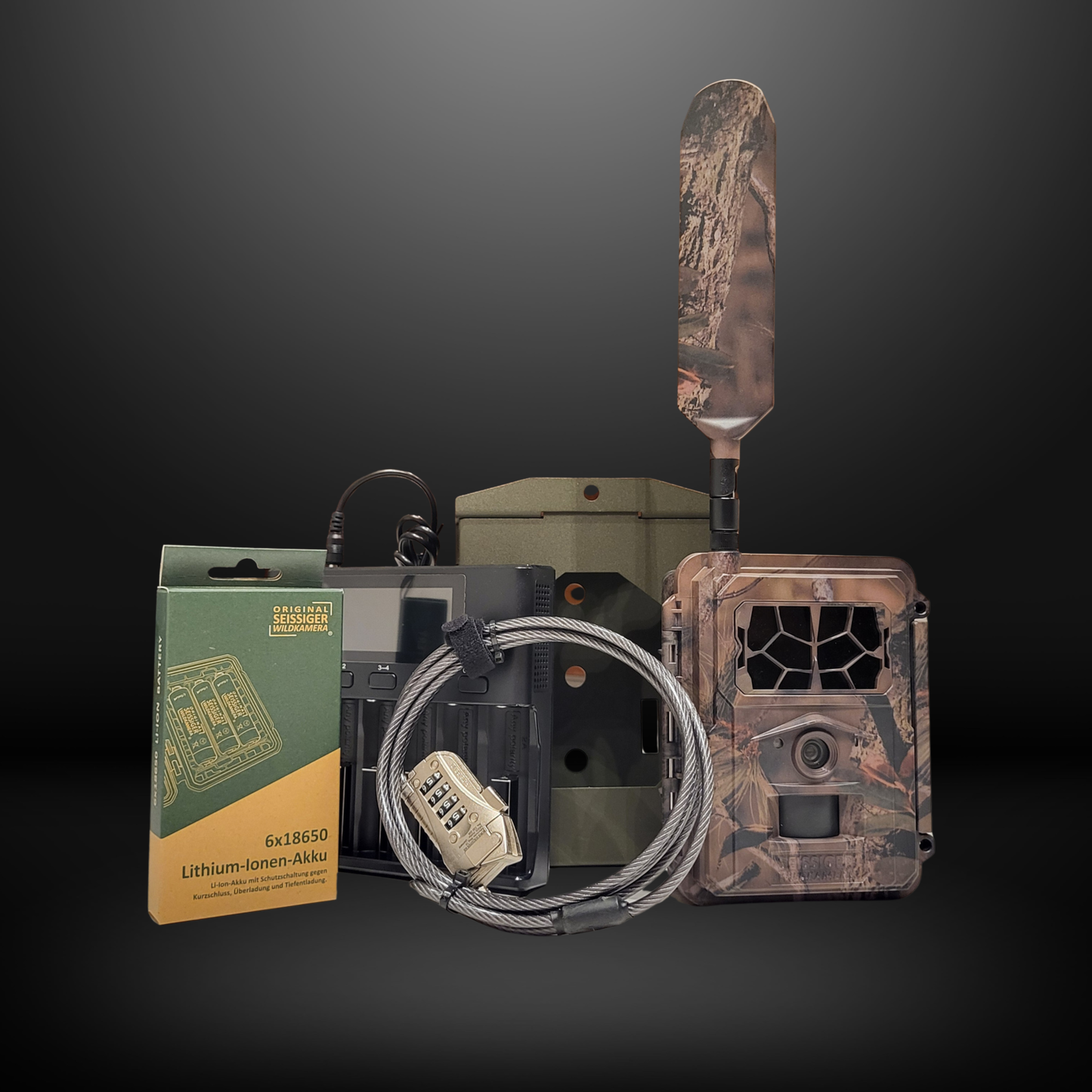 Kit caméra de chasse Pro - SEISSIGER Pro-Cam LTE - Kit complet professionnel