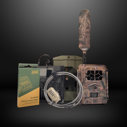 Kit caméra de chasse Pro - SEISSIGER Pro-Cam LTE - Kit complet professionnel