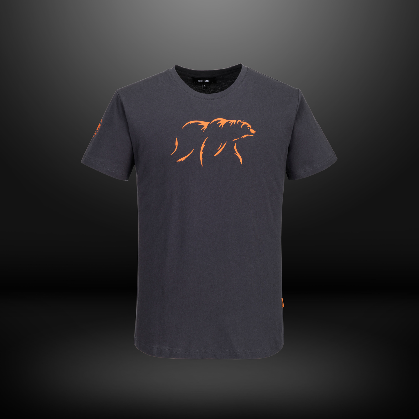 BRUMM Bear Shirt Schiefergrau