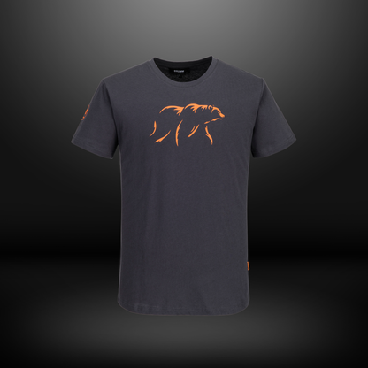 BRUMM Bear Shirt Schiefergrau