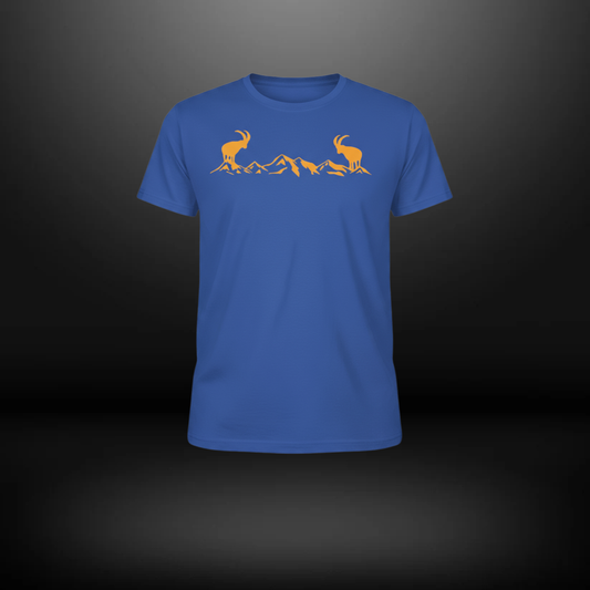 Trendsetter T-Shirt Kinder Swedish Blue/Orange