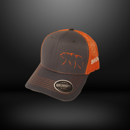 BRUMM Cap Mütze Orange