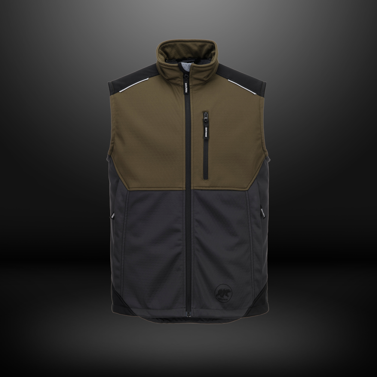 BRUMM Weste Olive