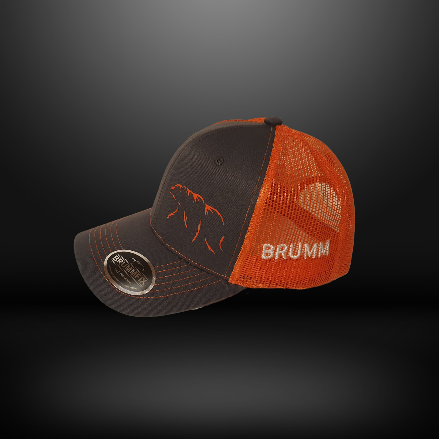 BRUMM Cap Mütze Orange