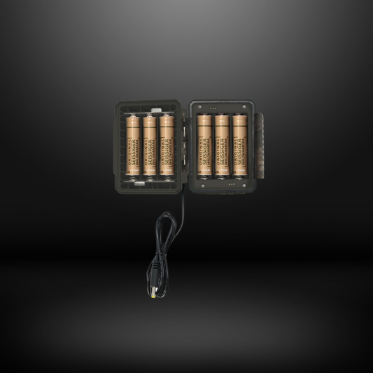 Externer Akkupack für Wildkameras SEISSIGER - 6x 18650 Li-Ion